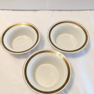 Noritake Vintage Set of 3 Fruit/Dessert Bowls